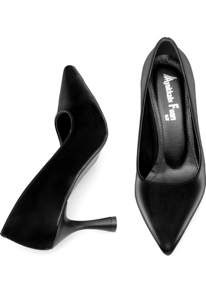 Elit MST1184V Kadın Klasik Topuklu Ayakkabı Siyah fırsatları