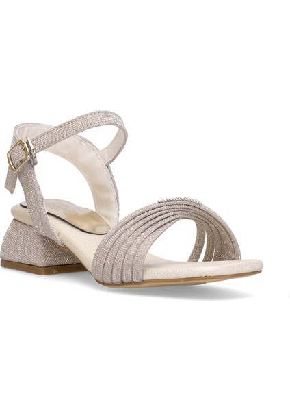 Elit ASK-F-40-25Y Filet Kız Çocuk Abiye Ayakkabı Gümüş fiyatları