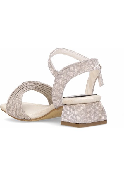 Elit ASK-F-40-25Y Filet Kız Çocuk Abiye Ayakkabı Gümüş fırsatları