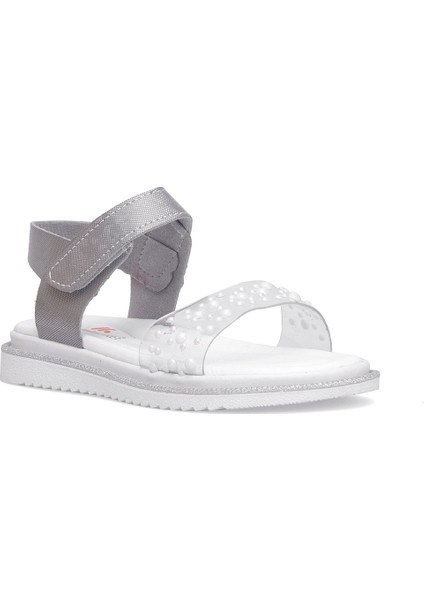Elit ŞA-P-036-25Y Patik Kız Çocuk Düz Sandalet Gümüş fiyatları