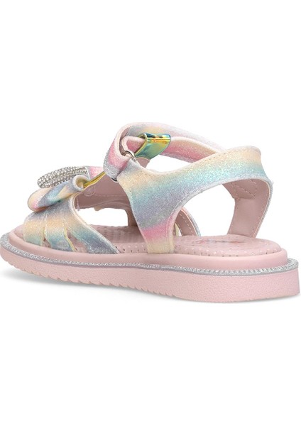 Elit J-F-600-25Y Filet Kız Çocuk Düz Sandalet Beyaz fırsatları