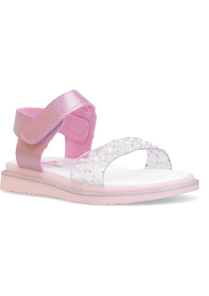 Elit ŞA-P-036-25Y Patik Kız Çocuk Düz Sandalet Gümüş