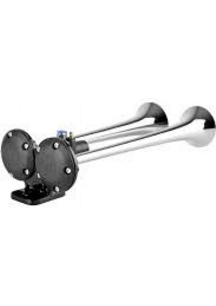 Iki Borulu-Düz Ses 12V Krom Borulu Gnzrz