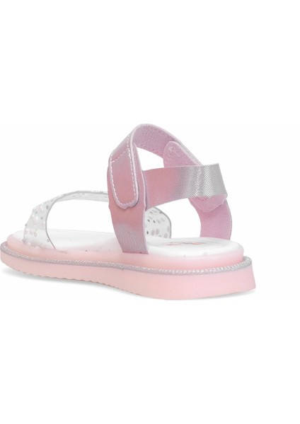 Elit ŞA-F-036-25Y Filet Kız Çocuk Düz Sandalet Gümüş fırsatları