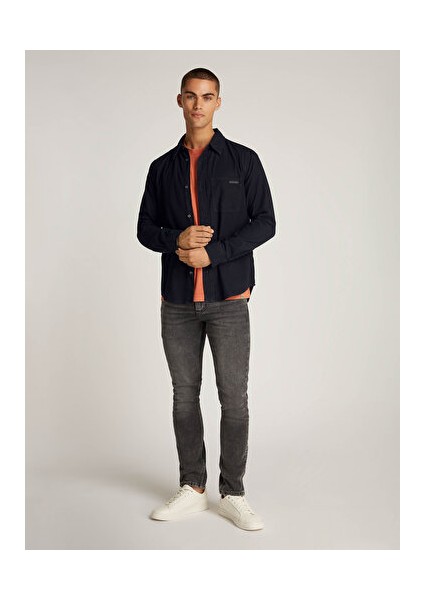 Regular Chambray Shırt