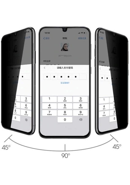 Samsung Galaxy A56 Uyumlu New 5d Privacy Temperli Hayalet Ekran Koruyucu indirimleri
