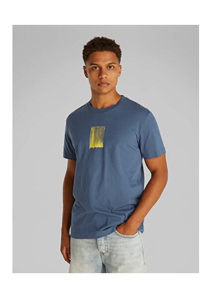 Brush Stroke Graphıc Tee