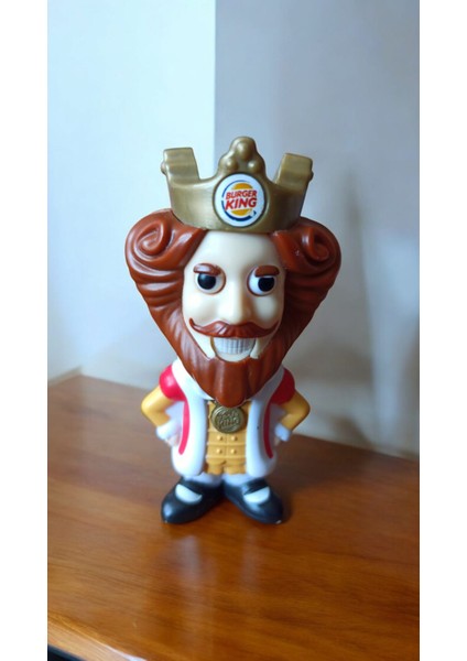 Vintage Burger King Kral Figür Oyuncak& 8 cm