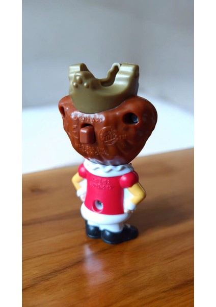 Vintage Burger King Kral Figür Oyuncak& 8 cm
