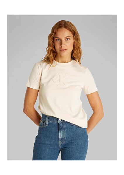 Ck Applıque Regular Tee