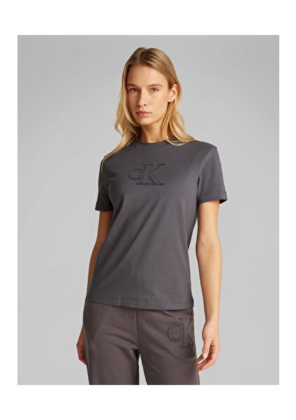 Ck Applıque Regular Tee