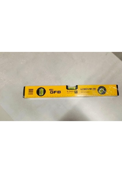 Sarı Su Terazisi Mıknatıslı 40 cm