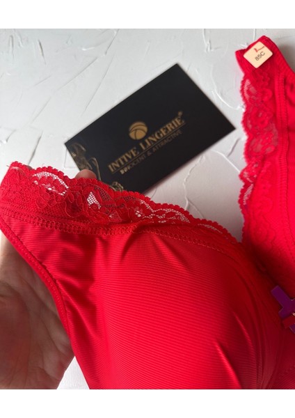 Harper Balensiz Desteksiz V Yaka Kesim Kaplı Dantelli Ultra Kaliteli Rahat C Cup Sütyen fırsatları