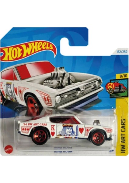 1/64 Ölçek Tekli Regular Arabalar HTB77 Hw Art Cars / King Kuda