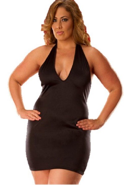 Büyük Beden Mini Elbise TSEC031042