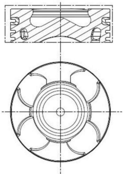 Motor Piston Segman 69.6mm 0.40MM Fiat Linea-Punto-Doblo 1.3jtd 16V Euro 5 Opel Astra H-Corsa D 1.3cdti 16V Multijet 90 Beygir Euro 5 Gnzrz