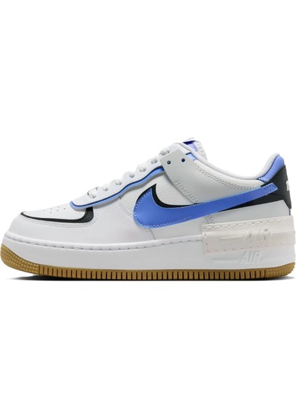 Air Force 1 Shadow Sneaker Günlük Spor Ayakkabı Beyaz Mavi fiyatları