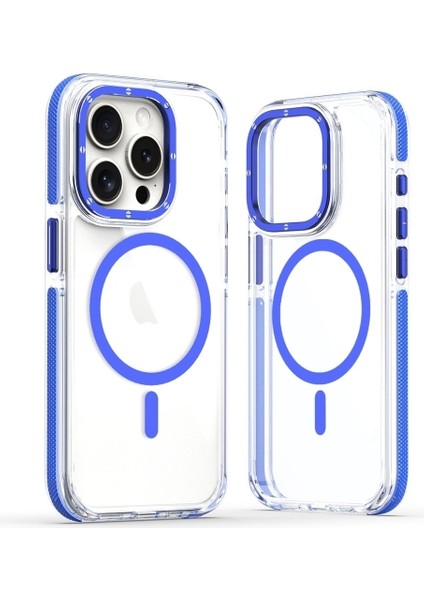 Apple iPhone 14 Pro Max Kılıf Manyetik Şarj Özellikli Px Acrylic Hybrid Tpu Kapak
