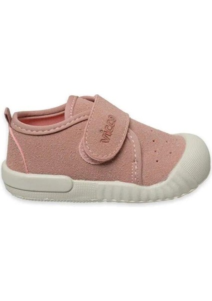 Kız Çocuk İlk Adım Ayakkabısı Düz Tabanlı Yumuşak Malzeme ile Konforlu