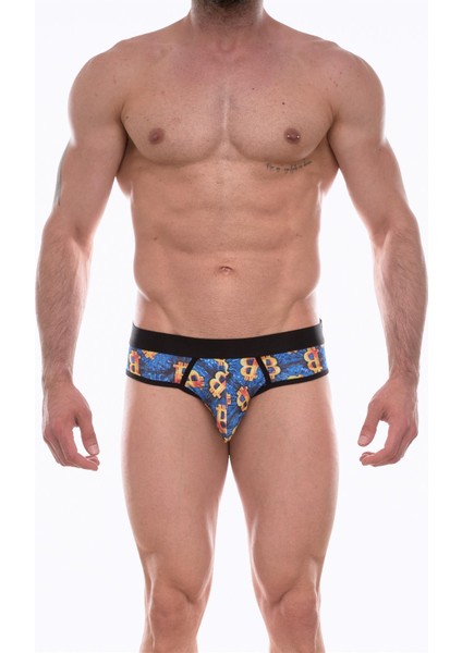 Erkek Desenli Slip
