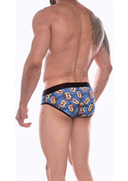 Erkek Desenli Slip