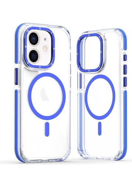 Apple iPhone 11 Kılıf Manyetik Şarj Özellikli Px Acrylic Hybrid Tpu Kapak
