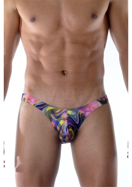 Desenli Erkek Slip