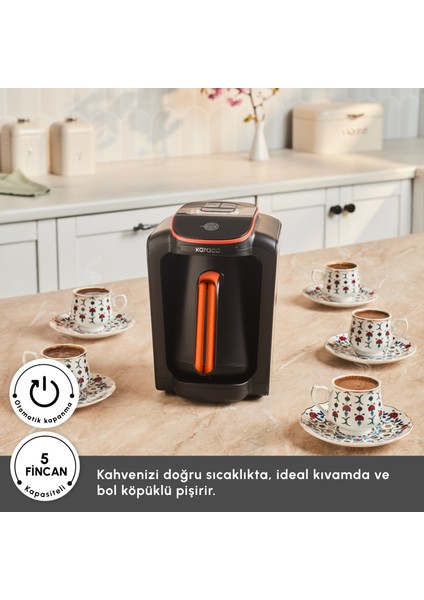 Hatır Neo Türk Kahve Makinesi Tangerine