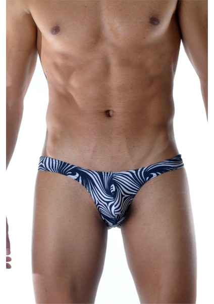 Desenli Erkek Slip