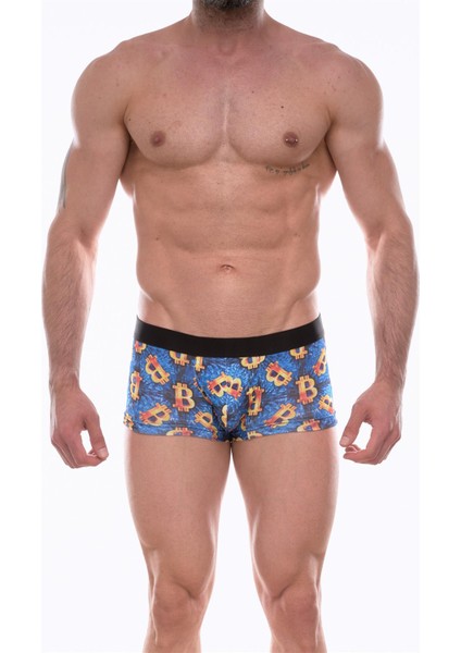 Erkek Desenli Boxer