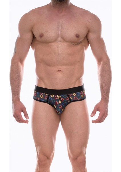 Erkek Desenli Slip