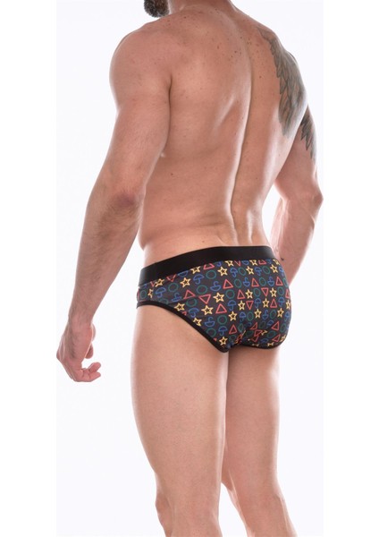 Erkek Desenli Slip