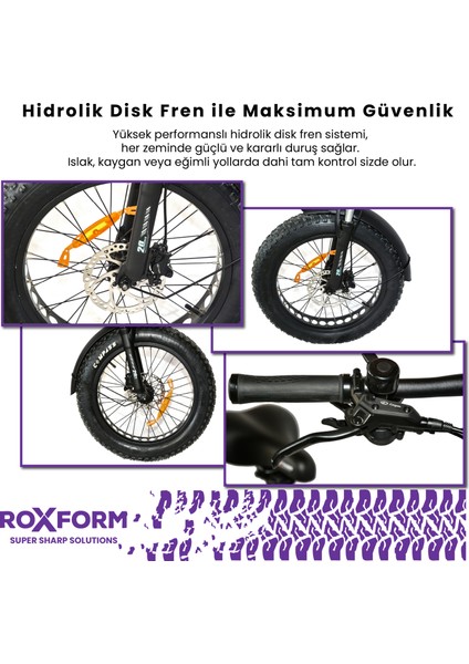 R-300 Elektrikli Katlanabilir Bisiklet 15ah Shimano Altus Hidrolik Fren Alüminyum Kadro