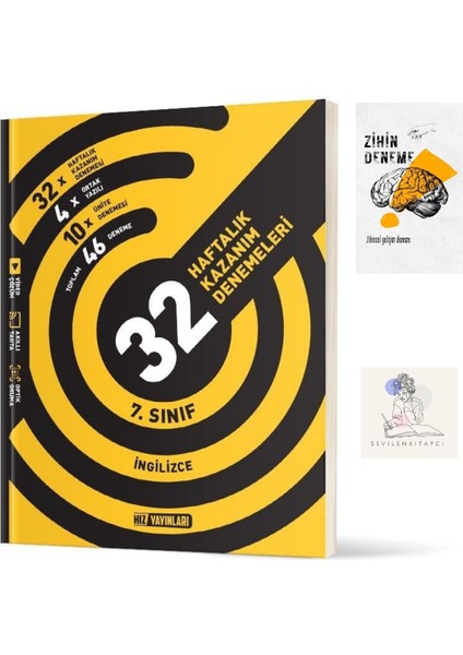 7.sınıf Ingilizce 32 Hafta Denemeleri+Zihin Deneme+SSSK302