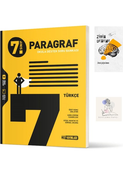 7.sınıf Türkçe Paragraf Soru Bankası+Zihin Deneme+SSSK517