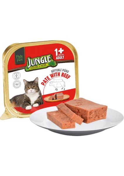 Yetişkin Kedi Püresi Biftekli 100 gr fiyatları