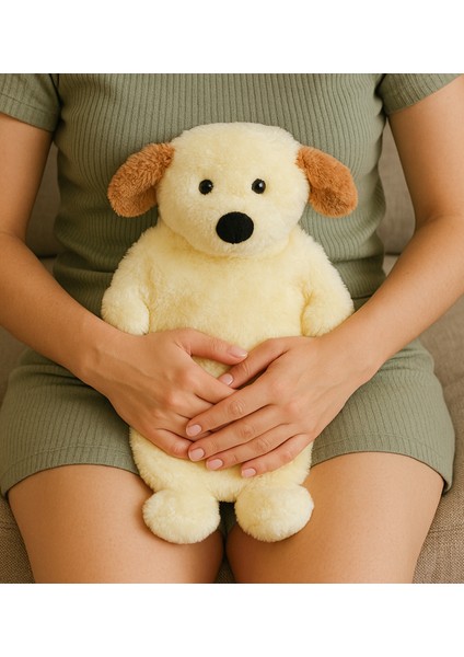 Köpek Figürlü Peluş Su Torbası Kılıfı Sevimli ve Yumuşak Kılıf indirimleri