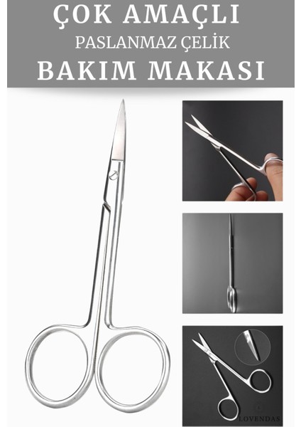 Bakım Makası Paslanmaz Çelik - Çok Amaçlı Makas