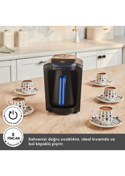Hatır Neo Türk Kahve Makinesi Azure Blue