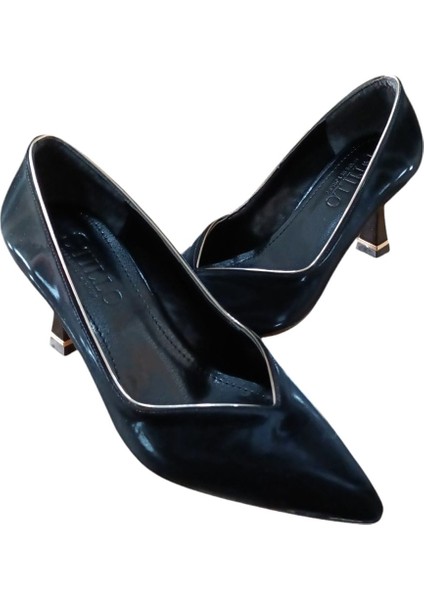 508 Kadın Kadeh Ökçe Kapalı Stiletto Siyah fırsatları