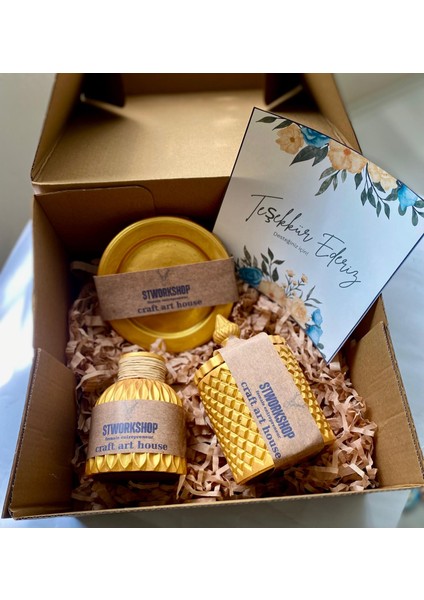 Dekoratif Altın Renk Taş Biblo Vazo ve Çok Amaçlı Tasarım Kapaklı Taş Kutu – Şık Hediye Paketi fiyatları