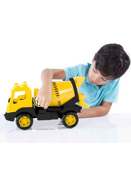 7121 Oyuncak -Cımento Kamyonu Pencelı Kutuda 42 cm