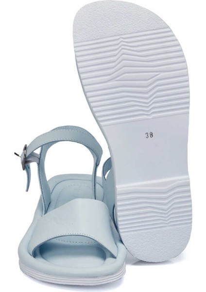 Pudra Deri Kadın Sandalet - K24Y1Sn67413-A67 Pudra
