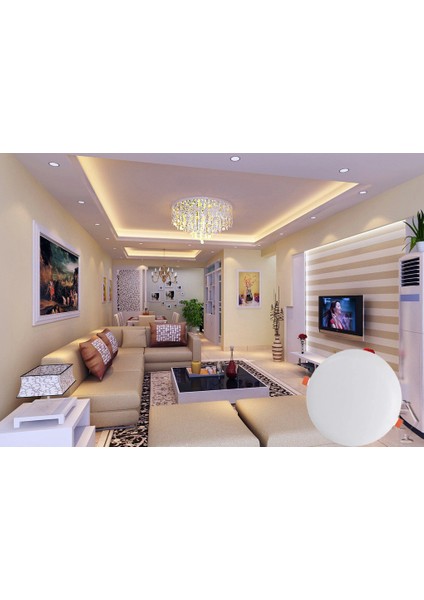 36W Ayarlı Çap Beyaz Işık LED Spot (5-22 Çaplı )-1 Adet modelleri