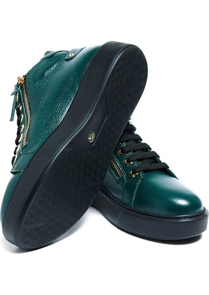 Fermuar Detaylı Eva Düz Bot 101-14725-131 Kadın Bot modelleri