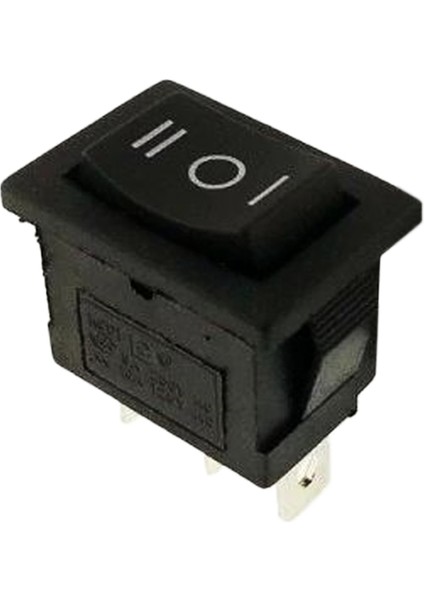 On Off On Düğme 3 Pin Çıt Çıt Anahtar
