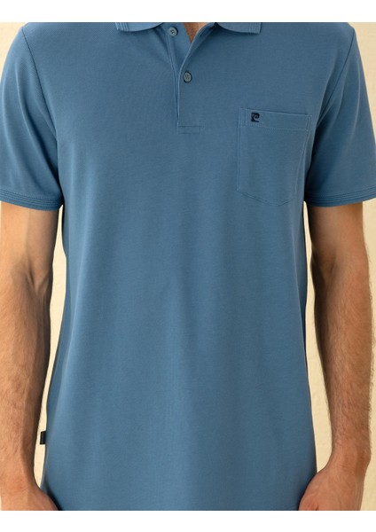 Erkek Koyu Mavi Regular Fit Basic Tişört 50291576-VR032