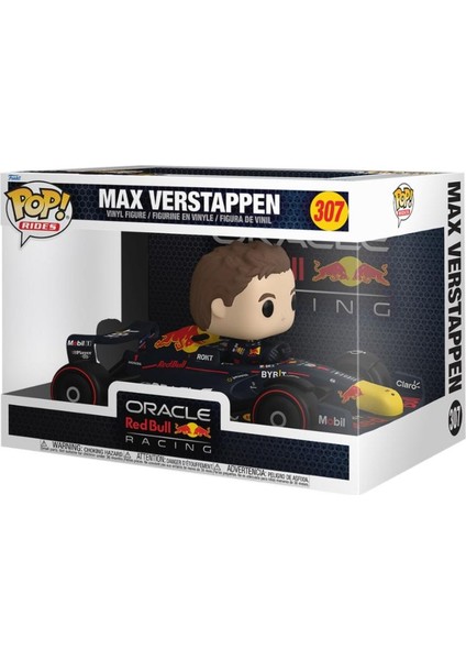 Pop! Deluxe Max Verstappen Red Bull Racing Koleksiyon Figürü – Vinil Model No: 307