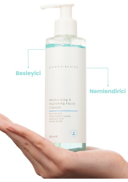 Nemlendirici Besleyici Yüz Yıkama Jeli - Moisturizing & Nourishing Facial Cleanser (200 ML)