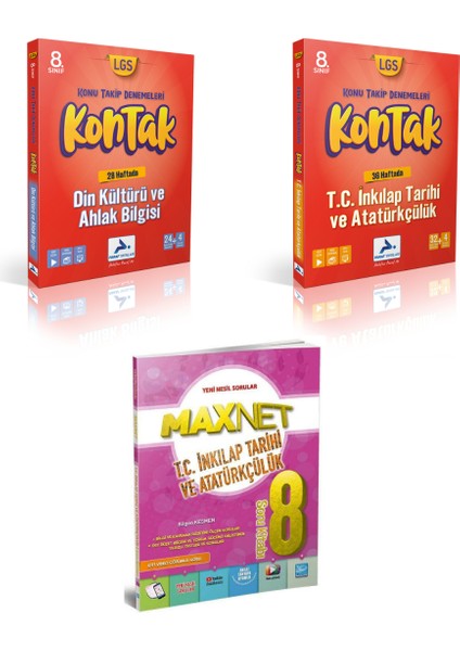 8.sınıf Kontak Din Inkılap Deneme & 8.sınıf Inkı